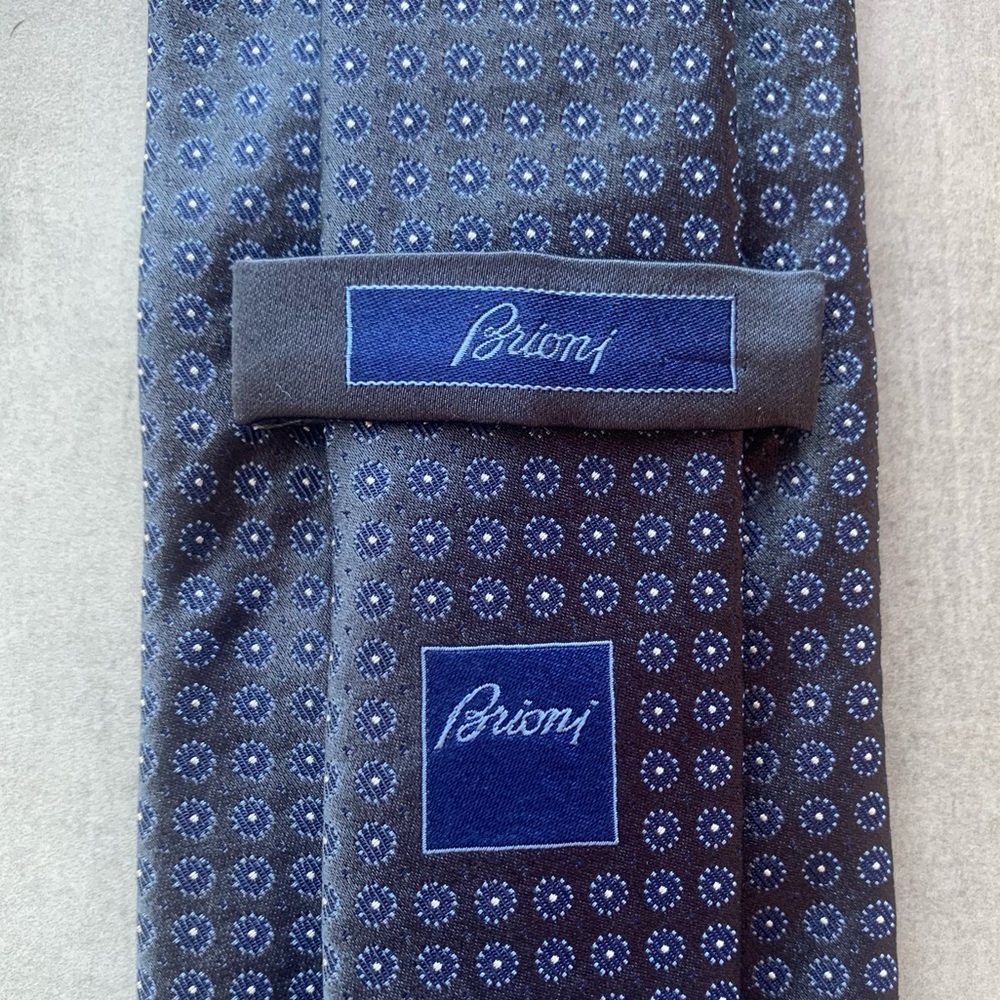 Brioni Recent Hand Made Silk Tie